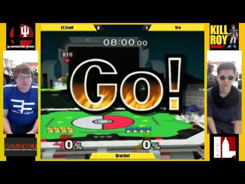 Kill Roy: Volume 1 Winners Round 1 - Vro (Marth) vs EE|Eseif (Falco,Fox)