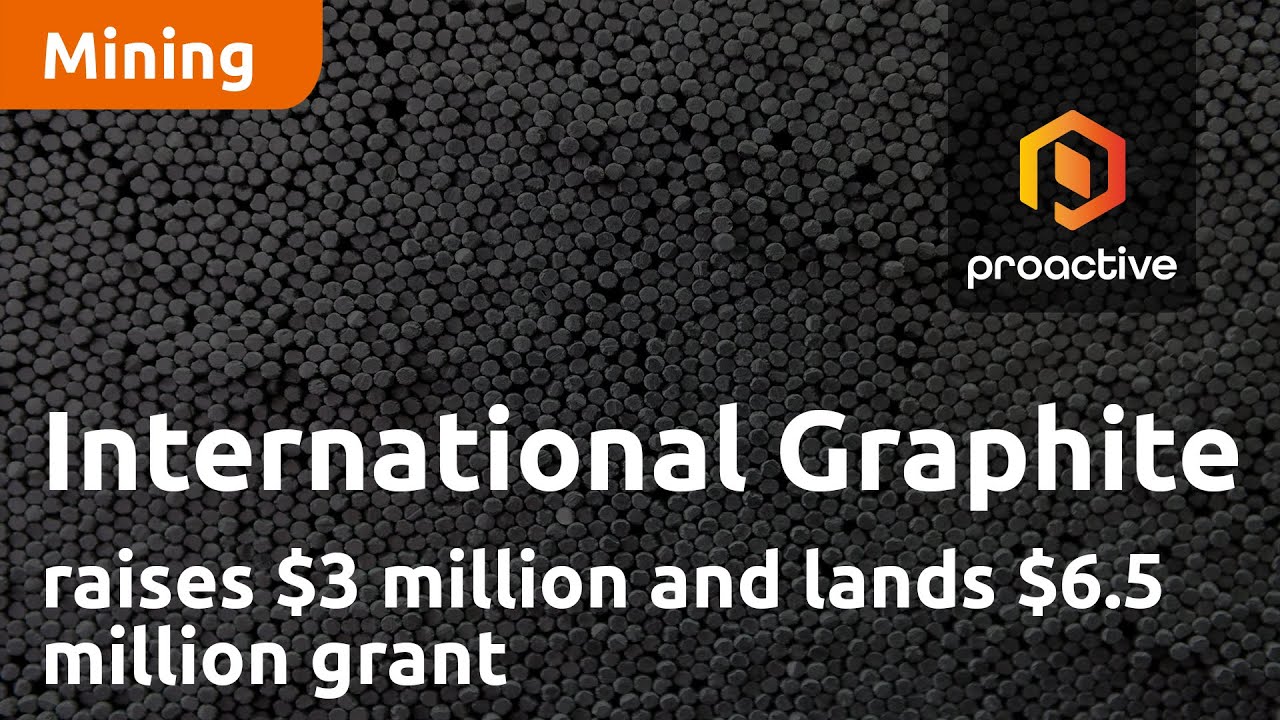 International Graphite raises $3 million and lands $6.5 million grant for new WA plant