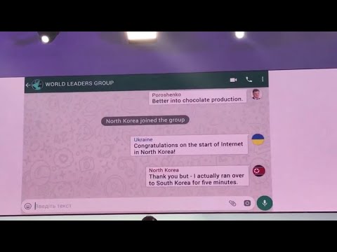 Clips - World leaders whatsapp chat, Frog armed with a snake.