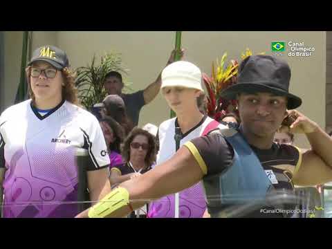 Ane Marcelle vence Marina Canetta e é campeã brasileira de tiro com arco recurvo feminino