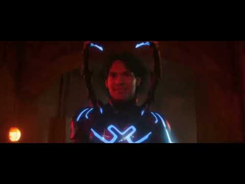 Blue Beetle 2023 | blue Beetle rescues his sister | second fight scene