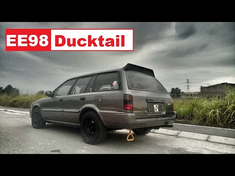 Toyota AE92 Wagon (EE98) Ducktail Part 1