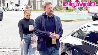 Ben Affleck Slams The Car Door In Jennifer Lopez&#39;s Face While Out Running Errands In A Bad Mood