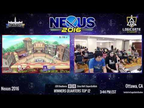 Nexus 2016 - CDS Deathorse (Mewtwo) vs Circa HoH SuperGirlKels (Sonic) - SSB4 Winners Quarters