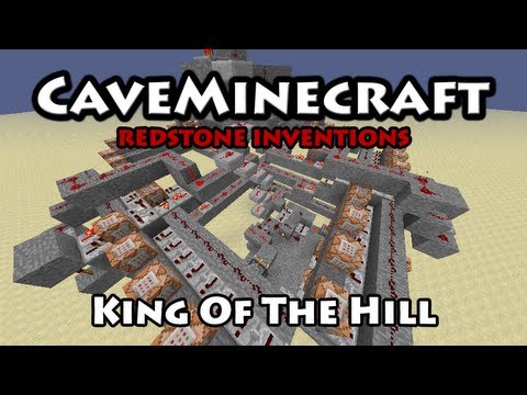 CavemanecaLP - Minecraft Redstone Inventions: King Of The Hill
