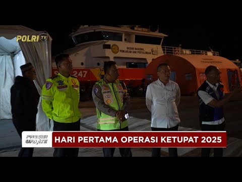 PRESISI UPDATE: KAKORLANTAS POLRI TINJAU HARI PERTAMA OPS KETUPAT 2025 24/03/2025 14.00