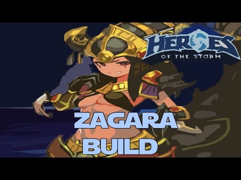 Heroes of the Storm (Gameplay) - Zagara Build - Playing it Safe