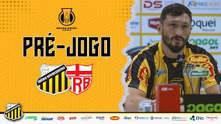 🟨⬛️ PRÉ-JOGO | Tigre do Vale apresenta Sander antes do confronto com o CRB pelo Brasileirão B