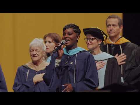 WGU 2022 Commencement in Philadelphia - National Anthem Sang by Karlene Faith Anderson-Wilson