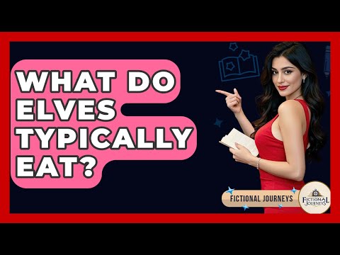 What Do Elves Typically Eat? - Fictional Journeys