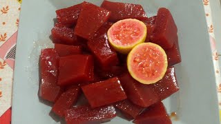 Receita de goiabada de corte