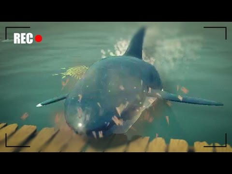 HORRIFIC SHARK ATTACK CAUGHT ON CAMERA | Raft