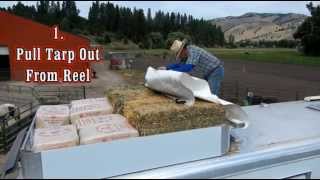 How To Put on the Hay-Easy Horse Trailer Hay Tarp