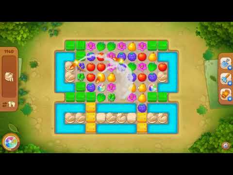 1960 Gardenscapes Hard Level  Прохождение Игры