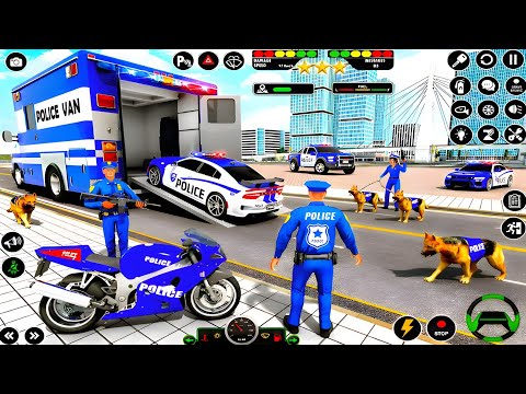 🚓 Police Car Chase Simulator 3D – Real City Cop Pursuit Gameplay (Android)