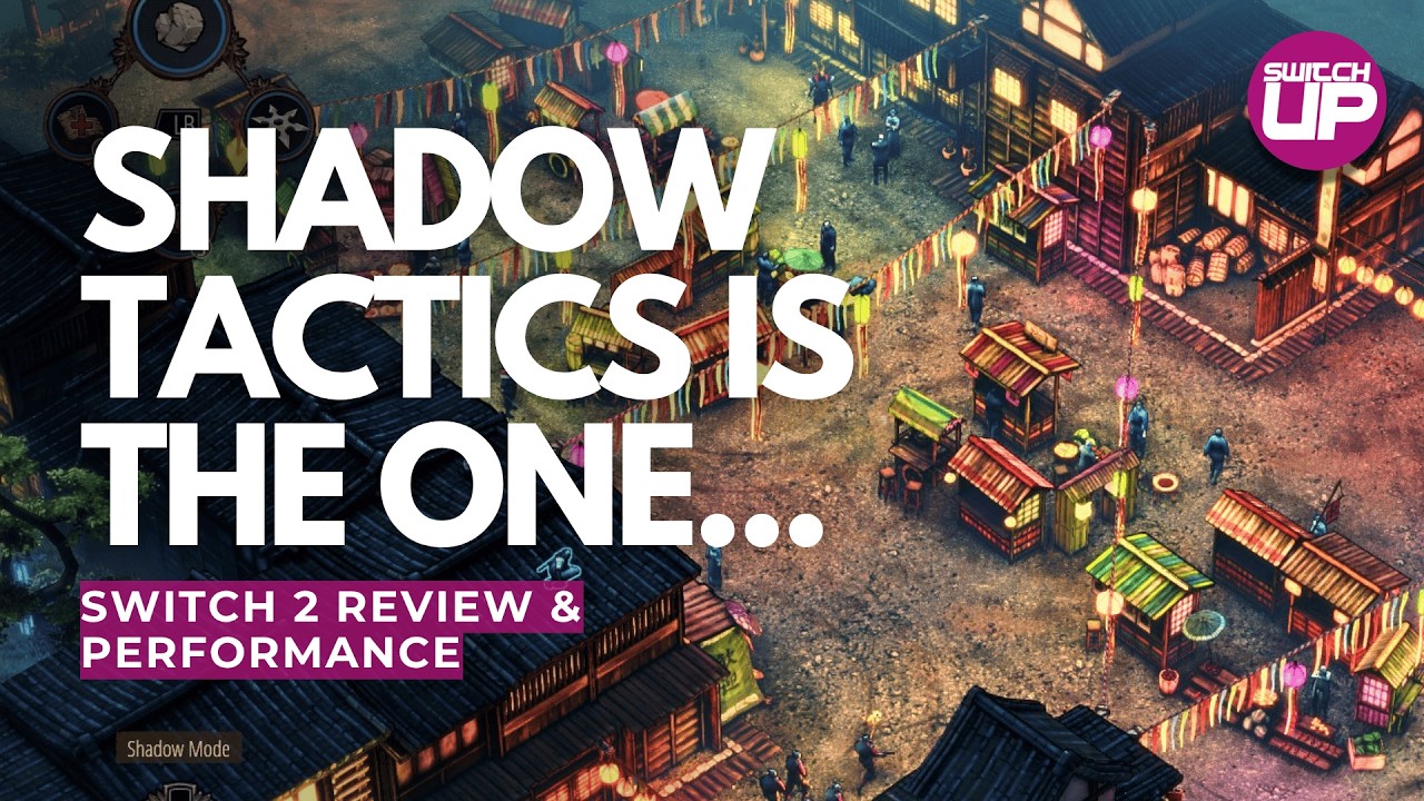Shadow Tactics Nintendo Switch 2 Review & Performance Analysis!