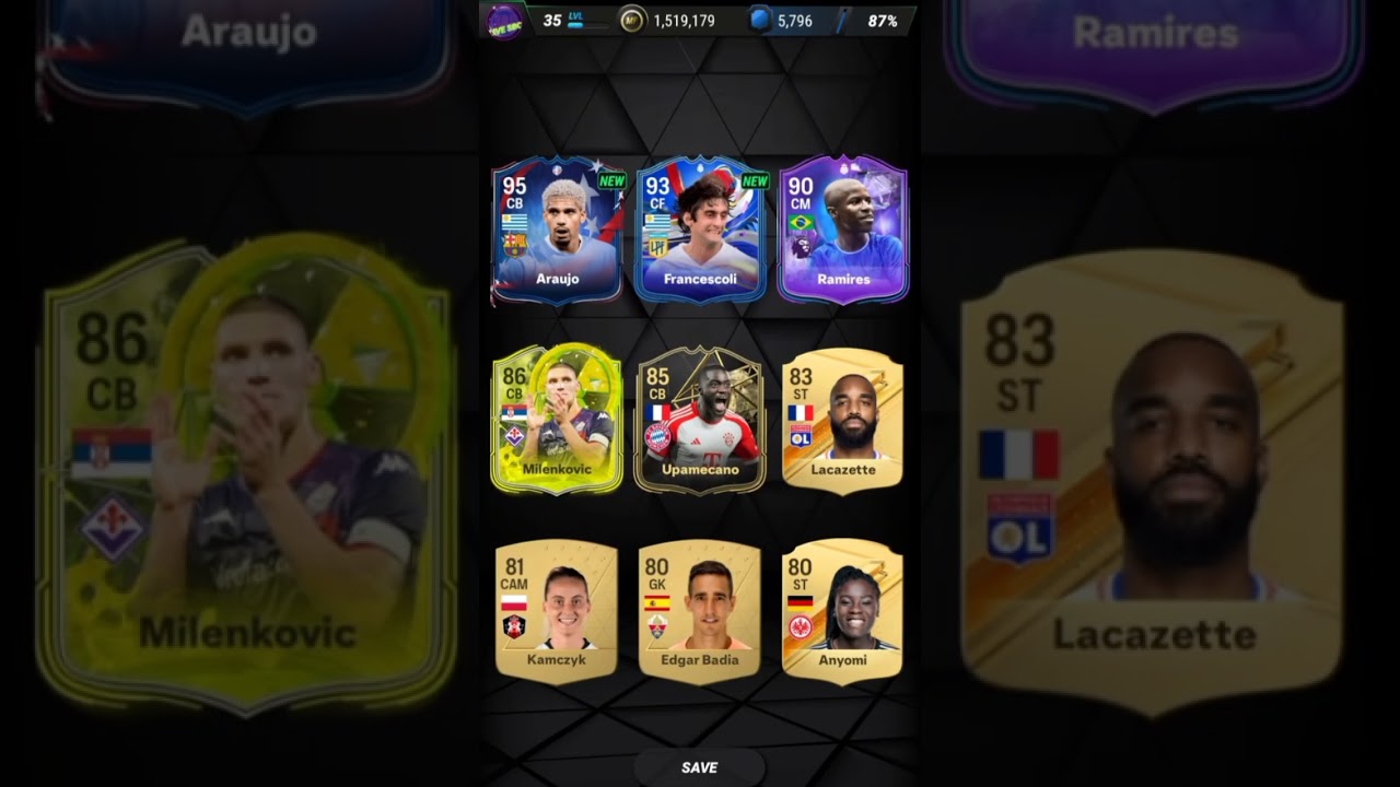My recent pack luck in MADFUT 24 @Mr_Nook123 #fyp #football #packluck #madfut #madfutvideos