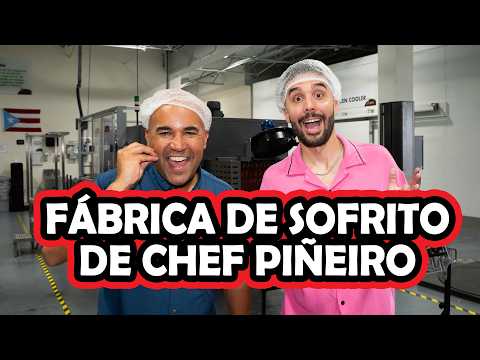 Chef Piñeiro Nos Da un Tour por su Fábrica de Sofrito