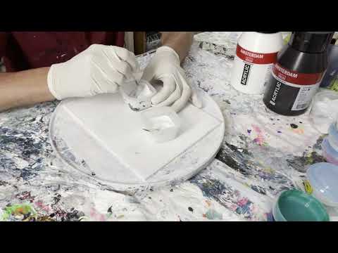 Australien Flötrol Cellaktivator with Amsterdam Colors SheleeArt Style Dutch Pour