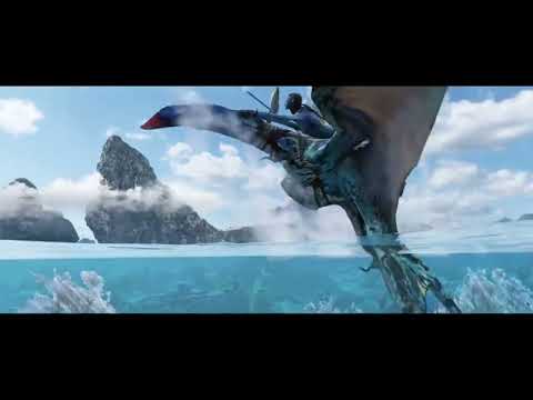 Avatar: Way Of Water Deleted Scene - Neytiri Spear Fishes
