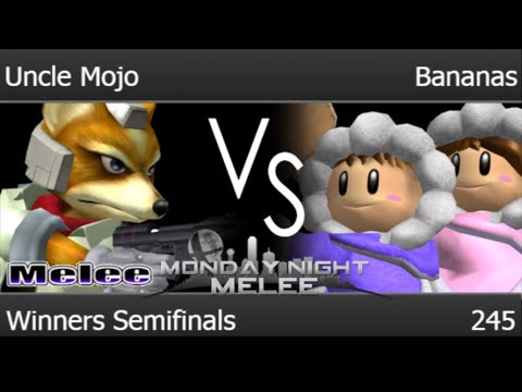 MNM 245 - TLOC | Uncle Mojo (Fox) vs Bananas (ICs) Winners Semifinals - Melee
