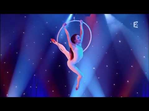 Incredible Acrobatic Performance With Hoop