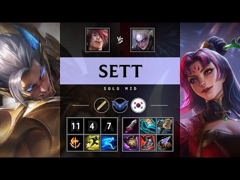 Sett Mid vs Diana - KR Diamond Patch 25.06