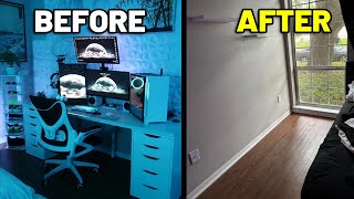 Transforming My Dream Room Into An Empty Room!