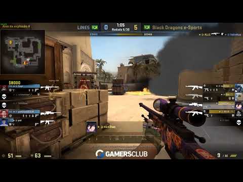 BlackDragons cad3lao VS LiNE5 POV GC LIGA PRINCIPAL