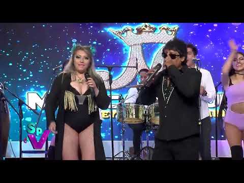 Mónica Ergueta & Limberth Gutiérrez y la Konga - Billetera [ En Vivo - Sábados para Vivir ]