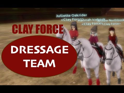 CLAY FORCE DRESSAGE TEAM!!! (sso club)