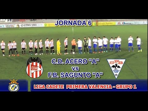 2016-17_J6_Primera Cadete Valencia_G-1_Acero A (4_1) FB Sagunto A