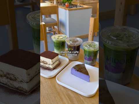 Midori Tea House is my favorite matcha spot in the DMV! 🍵✨