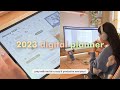 Prep for 2023 With Me 📔✨Cozyleigh Digital Planner Tour, Goal Setting, & Vision Boarding for 2023