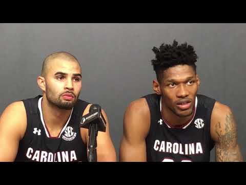USC's Frank Booker/Chris Silva/Frank Martin (L-R)