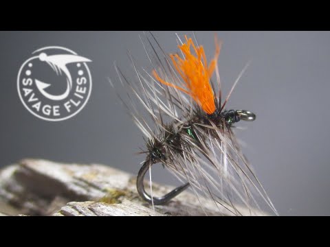 Winter dry flies? Try this High Viz Griffith's Gnat
