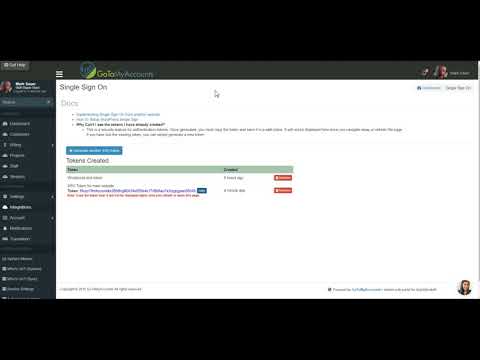 How to generate Single Sign On (SSO) Tokens