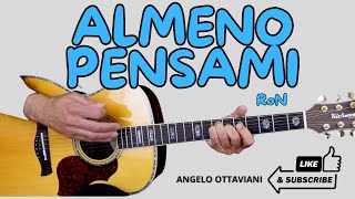 Ron - Almeno pensami (Sanremo 2018) - Chitarra - Tutorial