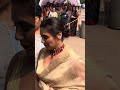 Gorgeous Ranimukerji Arrives For Durgapuja In Mumbai Shorts