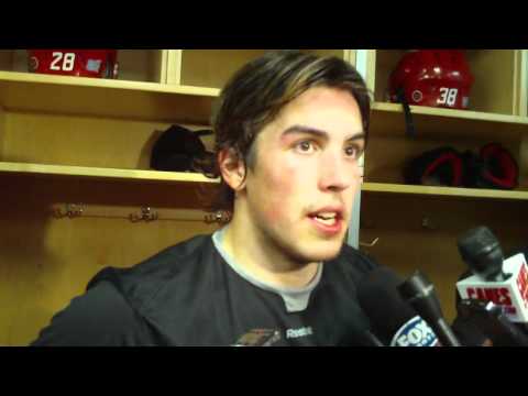 Carolina Hurricanes Justin Faulk after 5-1 loss to Tampa Bay 10 7 11