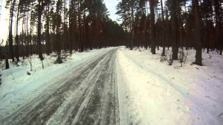 preview picture of video 'Winter ride MTB  60km'