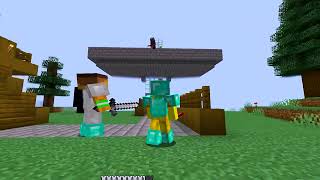 Entrei na Perna do Meu Amigo no Minecraft!