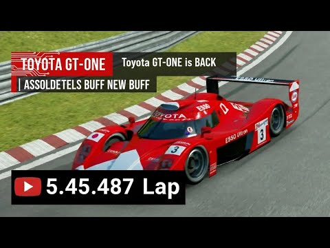 ​🔥 BUFFED! Toyota GT-One Ultimate GRIP TUNE (5:45.487) | Assoluto Racing 