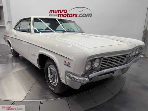 1966 Chevrolet Impala in White for sale at Munro Motors in Brantford, ON
