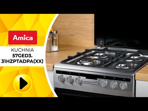 Kuchnia Amica 57GED3.31HZPTADPA(XX) | Wideoprezentacja