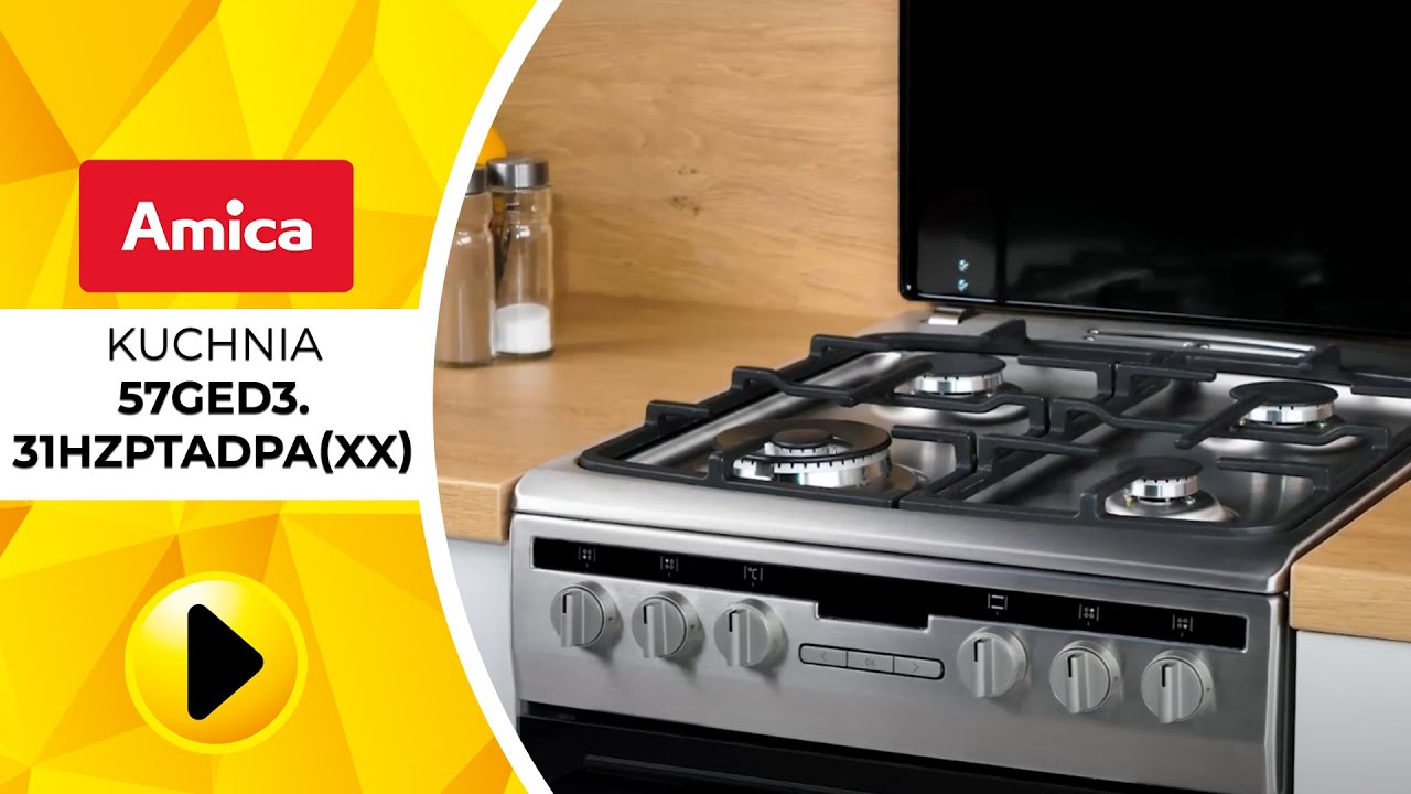 Kuchnia Amica 57GED3.31HZPTADPA(XX) | Wideoprezentacja