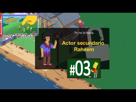 Los Simpson Springfield "Krusty'19: Capítulo 3 - El Actor Secundario Raheem" por Tony