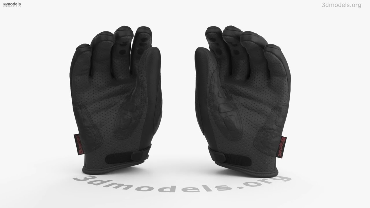 POC Resistance Pro DH Bicycle Gloves 3D model by 3DModels.org