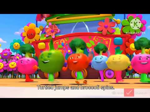 🍅🍆🫛🫑Dancing vegetables parade🥦🥕🥬🧅