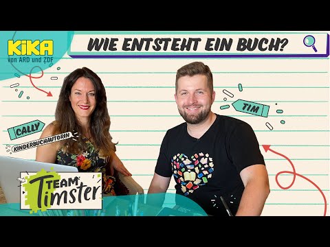 Wie entsteht ein Buch? | Team Timster | Mehr auf KiKA.de